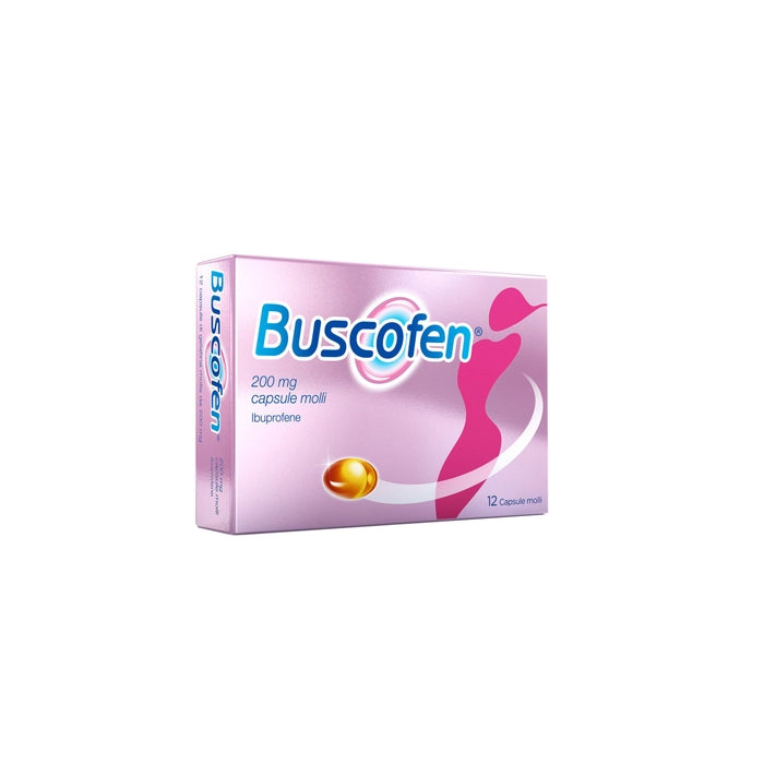 BUSCOFEN 200MG 12CPS MOLLI