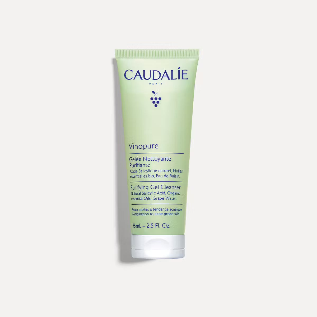 CAUDALIE VINOPURE GEL DETERGENTE PELLE ACNEICA 75ML