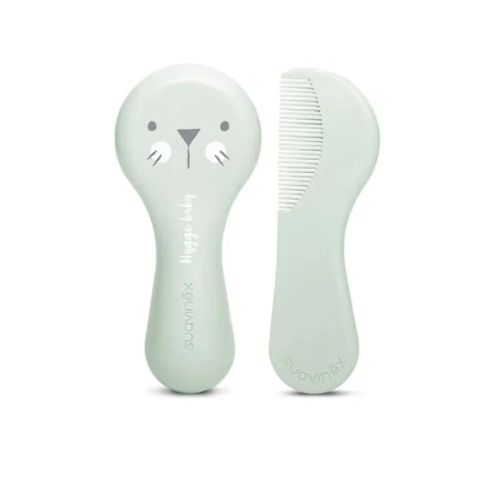 SUAVINEX Set Spazzola e Pettine per Neonati Azzurro