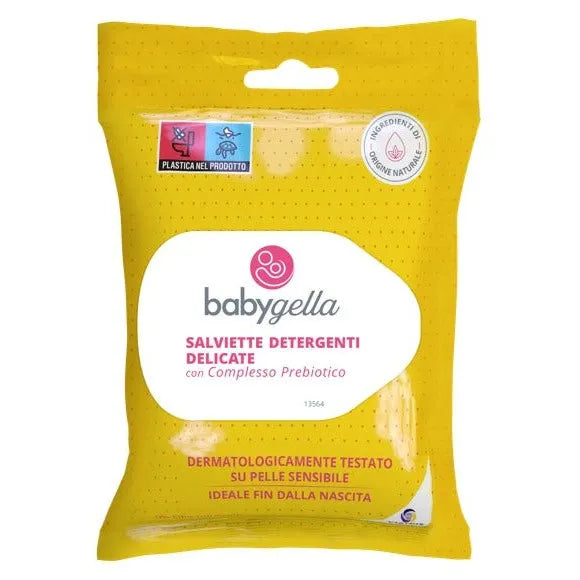 BABYGELLA PREBIOTIC 15 SALVIETTE DETERGENTI DELICATE
