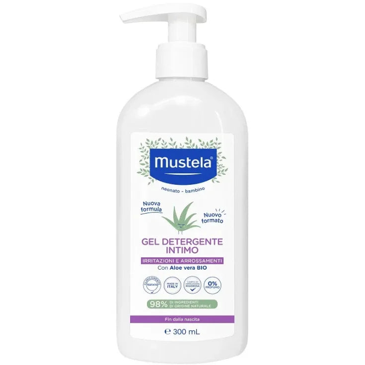 MUSTELA Gel Detergente Intimo per Igiene Quotidiana e Arrossamenti - 300ml