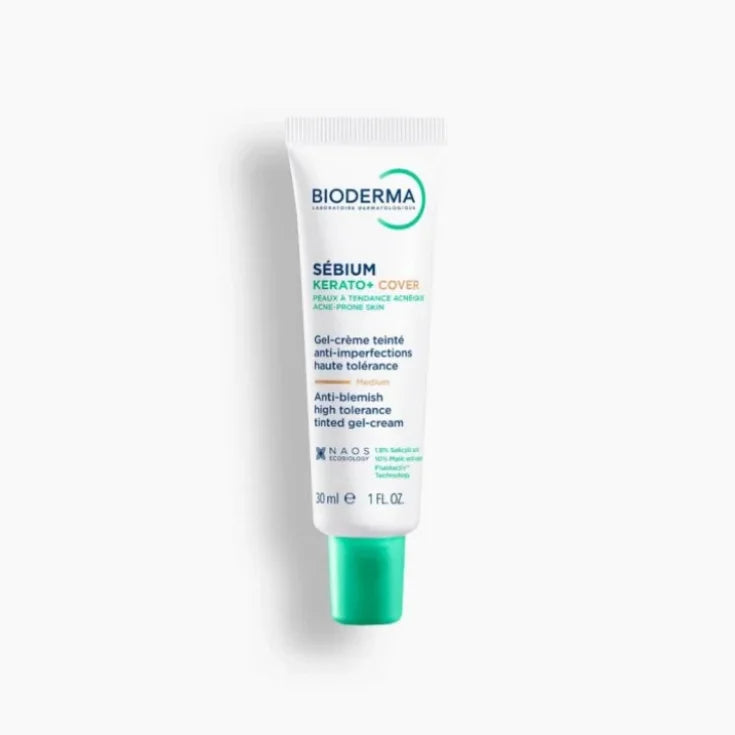 BIODERMA SEBIUM Kerato+ Cover Gel-Crema Colorato Anti-imperfezioni 30 ml
