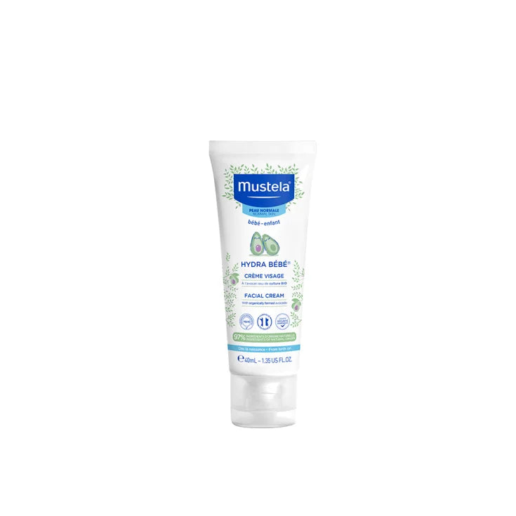 MUSTELA Hydra Bébé Crema Viso 40ml