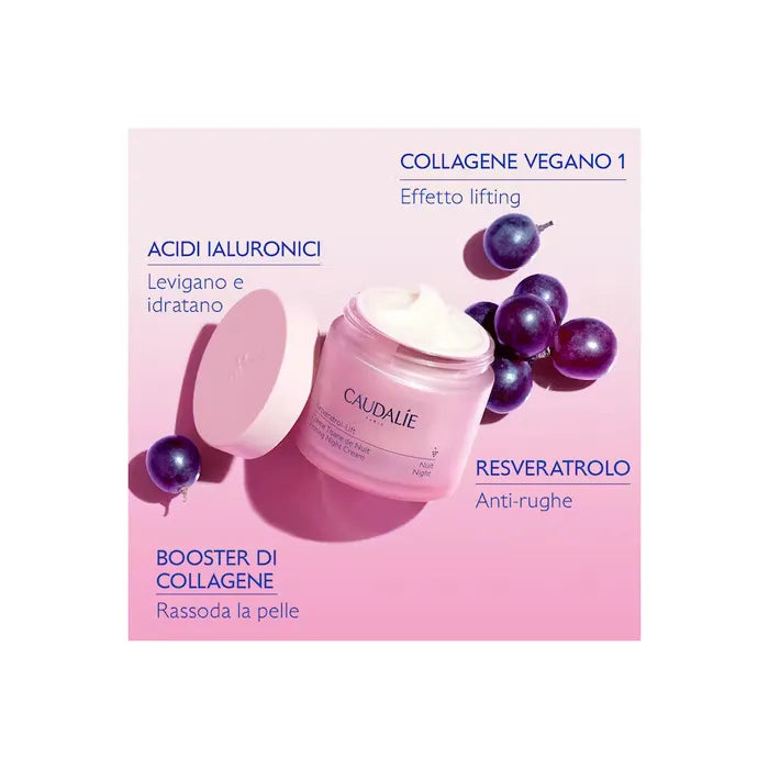 Caudalie Resveratrol-lift Crema Tisana Notte 50ml Idratante