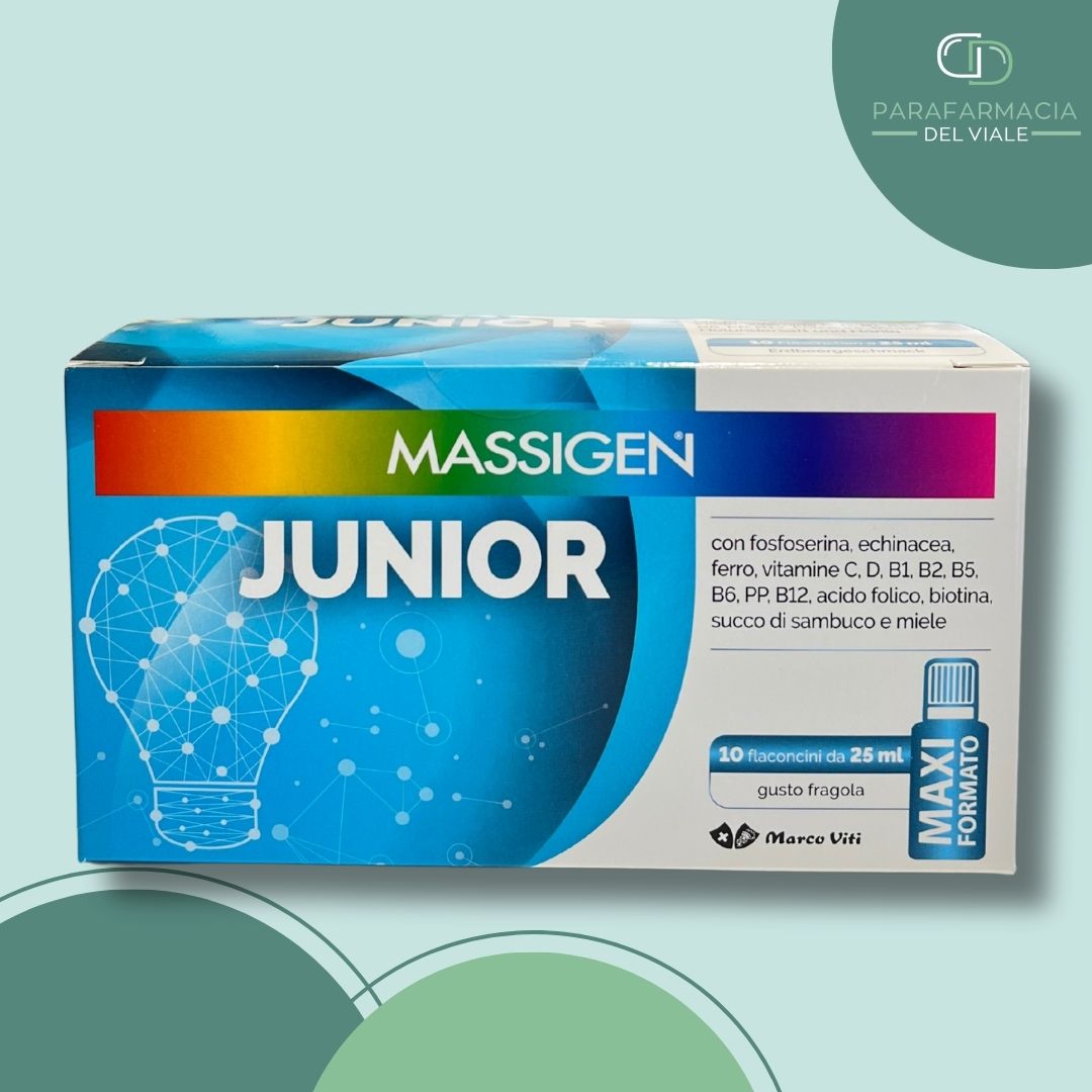 TONICO MASSIGEN JUNIOR 10 FLACONCINI DA 25ml MARCO VITI