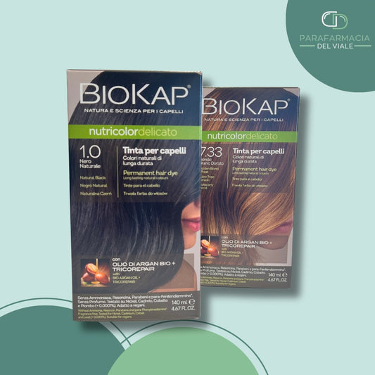 BIOKAP NUTRICOLOR TINTA PER CAPELLI NATURALE VARIE COLORAZIONI