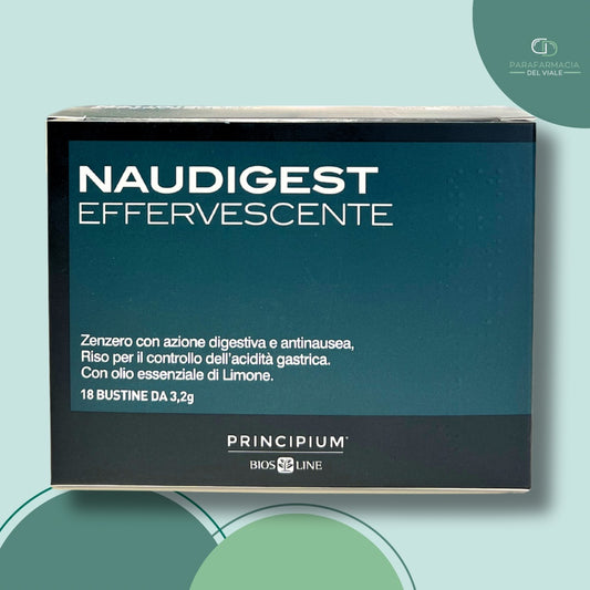 BIOS LINE PRINCIPIUM NAUDIGEST EFFERVESCENTE 18 BUSTINE NAUSEA E DIGESTIONE