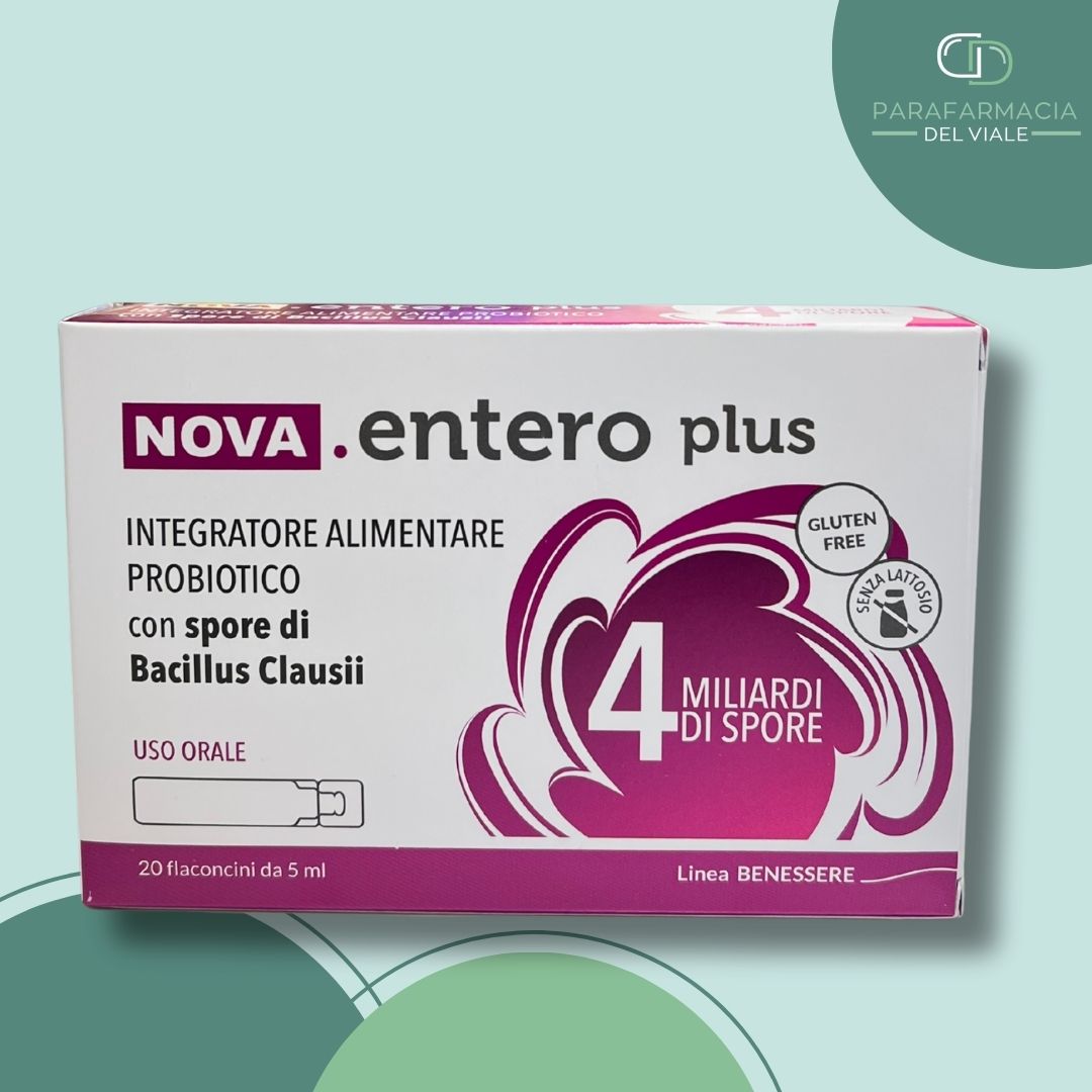 NOVA ENTERO PLUS FERMENTI LATTICI 4 MILIARDI 20 FLACONCINI