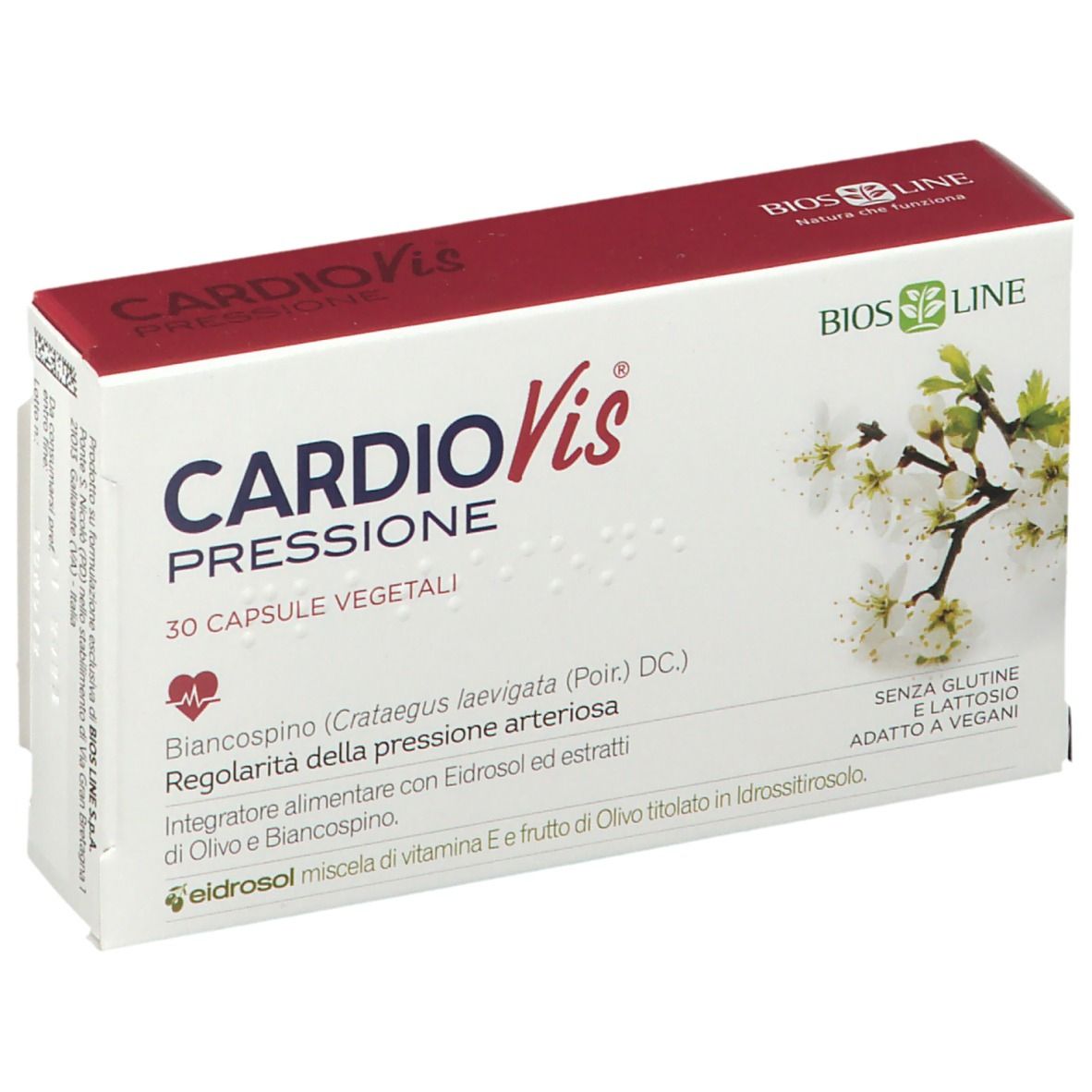 CARDIOVIS PRESSIONE 30 CAPSULE - BIOS LINE