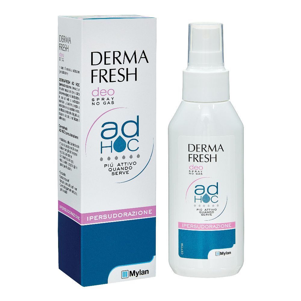 DERMAFRESH AD HOC IPERSUDORAZIONE - DEODORANTE SPRAY VAPO NO GAS