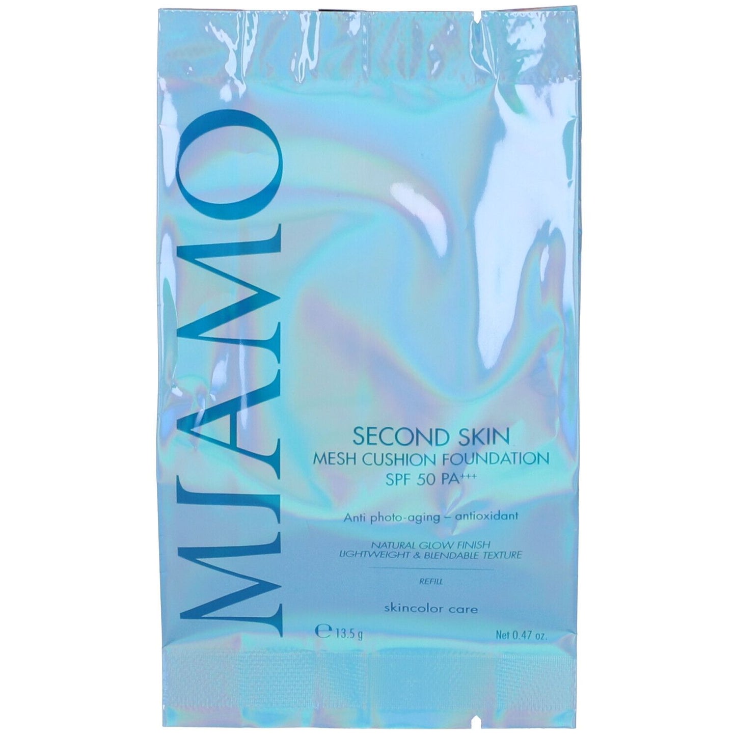 MIAMO Second Skin Mesh Cushion Foundation Fondotinta SPF 50+ Tonalitá Dune Ricarica
