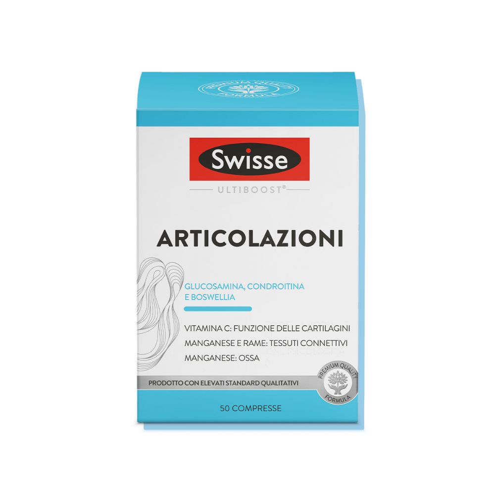 SWISSE ARTICOLAZIONI 50CPR - Glucosamina, Condroitina, Boswellia