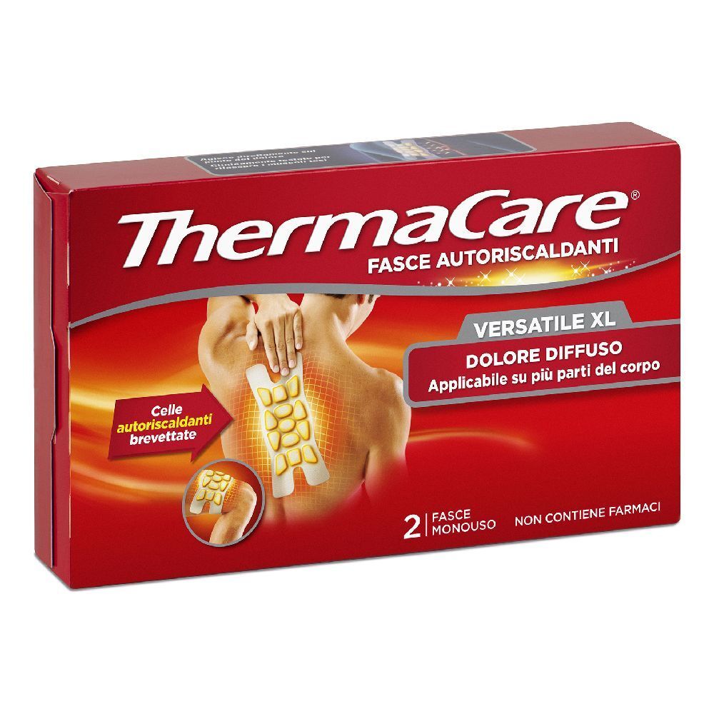 THERMACARE FASCIA AUTORISCALDANTE VERSATILE XL 2 FASCE