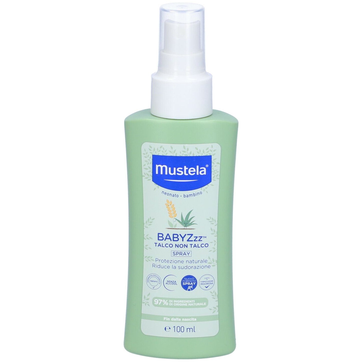 MUSTELA BABYZZZ TALCO NON TALCO SPRAY 100ml