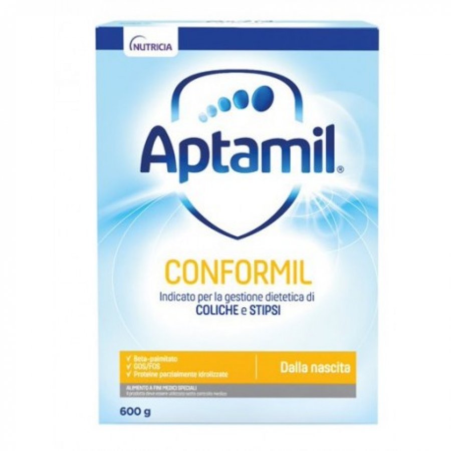 APTAMIL CONFORMIL LATTE 600G COLICHE E STIPSI