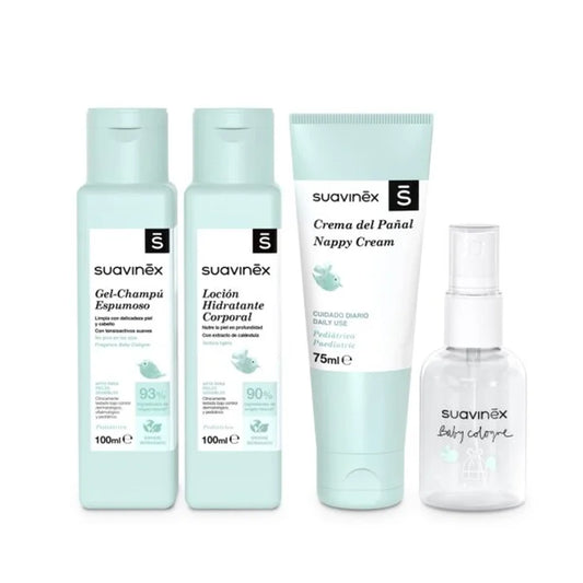 SUAVINEX Beauty case trousse da viaggio Dreams Set Beige - kit completo