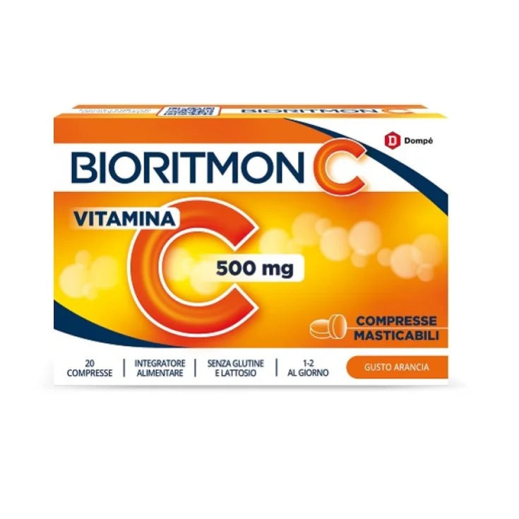 BIORITMON VITAMINA C 500mg 20 COMPRESSE MASTICABILI