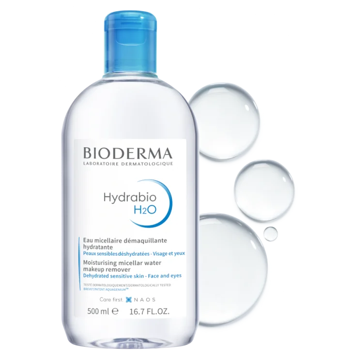 BIODERMA HYDRABIO H2O SOLUZIONE ACQUA MICELLARE IDRATANTE 500ML
