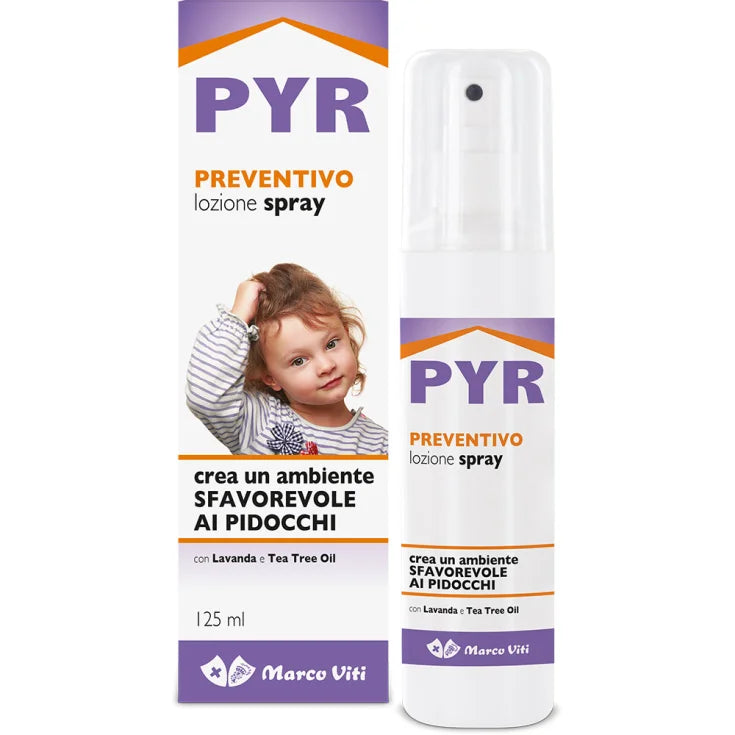 PYR LOZIONE SPRAY PREVENTIVO PIDOCCHI 125ml