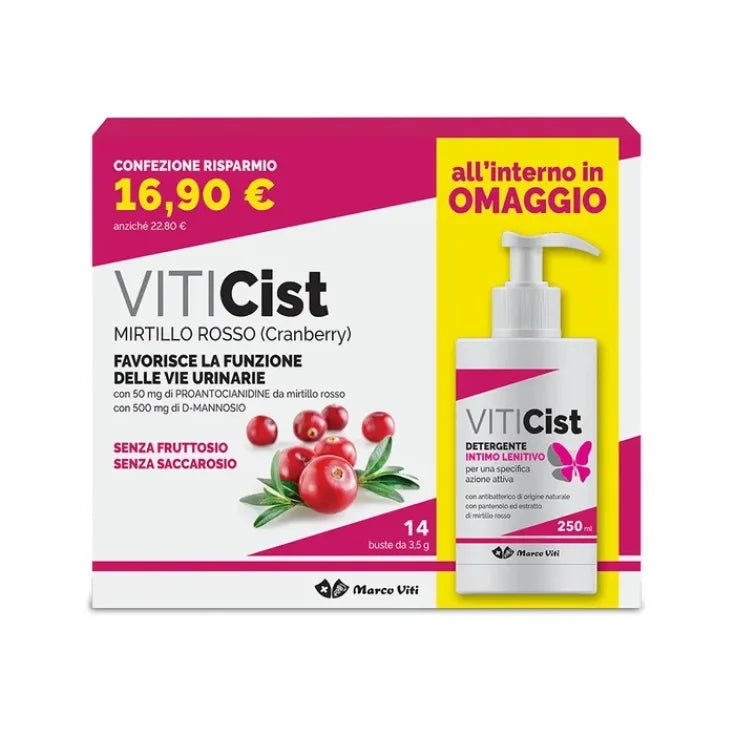 VITICIST 14 BUSTINE + DETERGENTE 250ml OMAGGIO