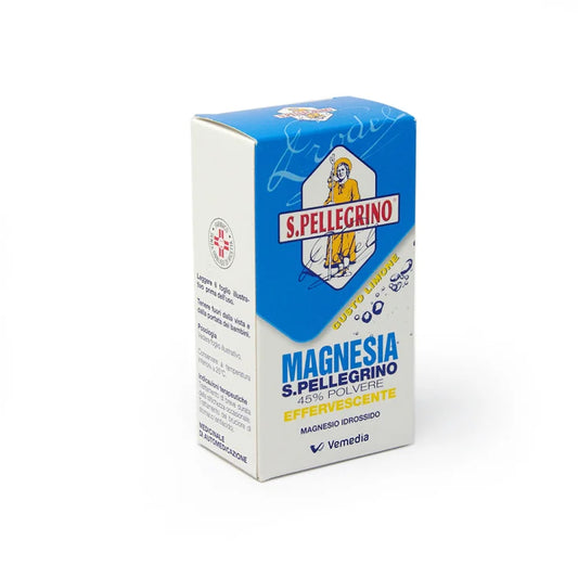 MAGNESIA SAN PELLEGRINO 45% POLVERE EFFERVESCENTE LIMONE 100g