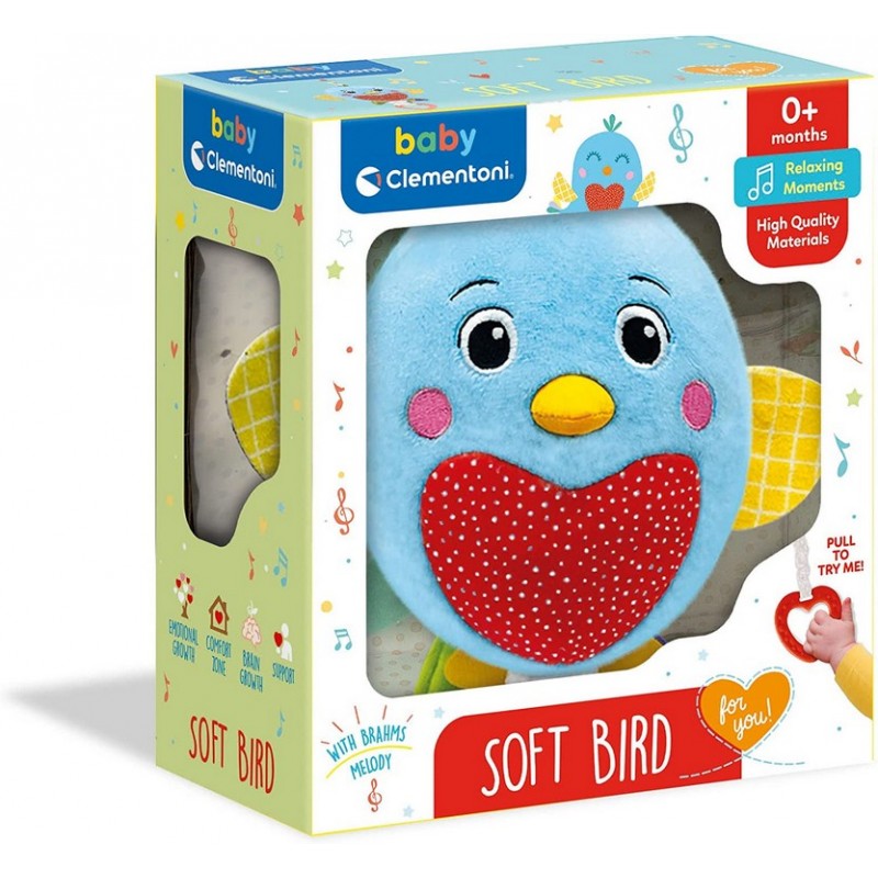 BABY CLEMENTONI SOFT BIRD MUSIC 0+