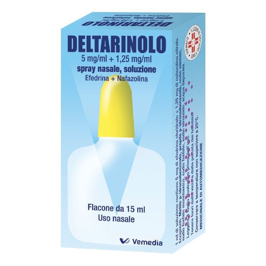 DELTARINOLO SPRAY NASALE 15ML DECONGESTIONANTE
