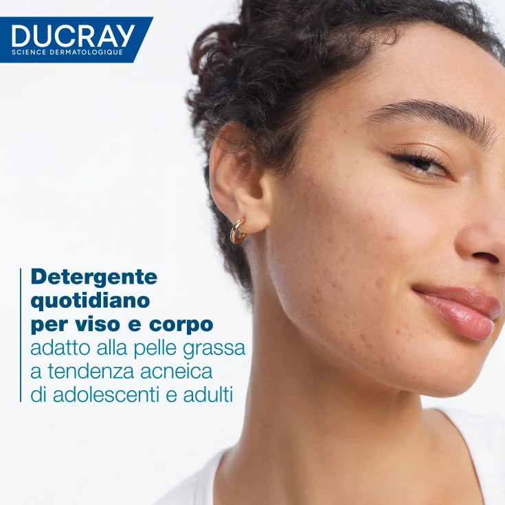 DUCRAY KERACNYL GEL DETERGENTE 400ML - Pelle Grassa a Tendenza Acneica