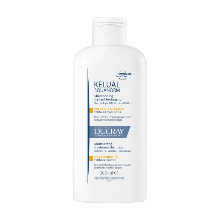 Ducray KELUAL SQUANORM Shampoo Antiforfora Secca - Trattante Idratante