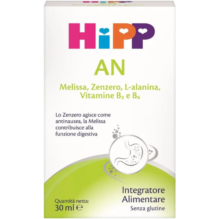 HIPP AN 30ML - INTEGRATORE ANTI NAUSEA