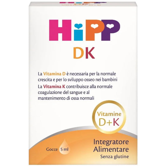HIPP DK GOCCE 5ML - INTEGRATORE VITAMINA D + K