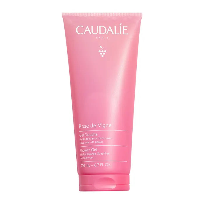 Caudalie Rose de Vigne Gel Doccia 200ml rosa rabarbaro muschio