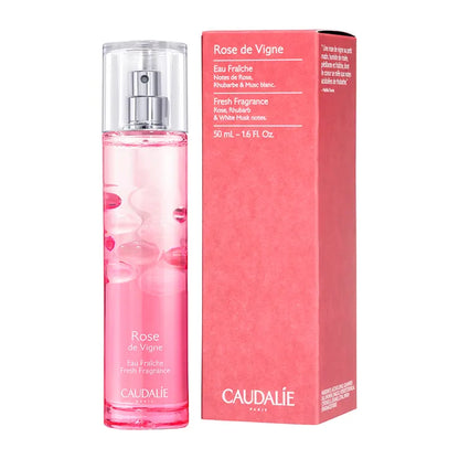 CAUDALIE Rose de Vigne Acqua Fresca 50ml Rosa, rabarbaro, muschio bianco