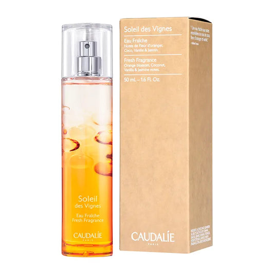 Caudalie Soleil des Vignes Acqua Fresca profumata 50ml Fiore d'arancio, gelsomino, cocco