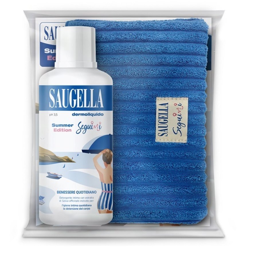 SAUGELLA SEGUIMI 500ml + POCHETTE CON TRAVEL SIZE