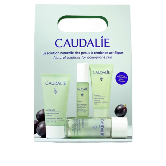 CAUDALIE VINOPURE STARTER KIT PROTOCOLLO PELLE A TENDENZA ACNEICA