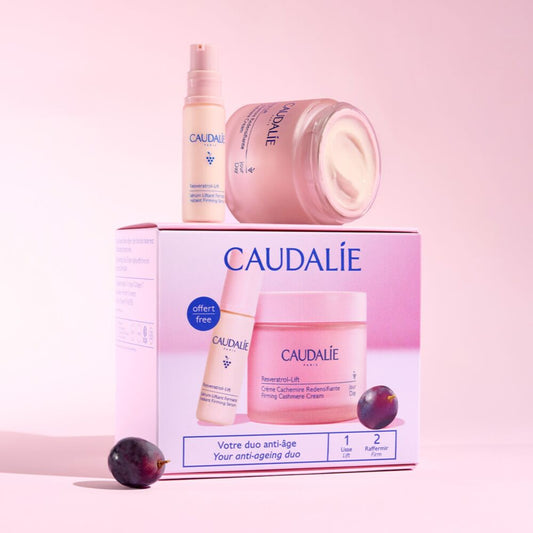 CAUDALIE RESVERATROL LIFT COFANETTO CREMA CASHMERE + SIERO