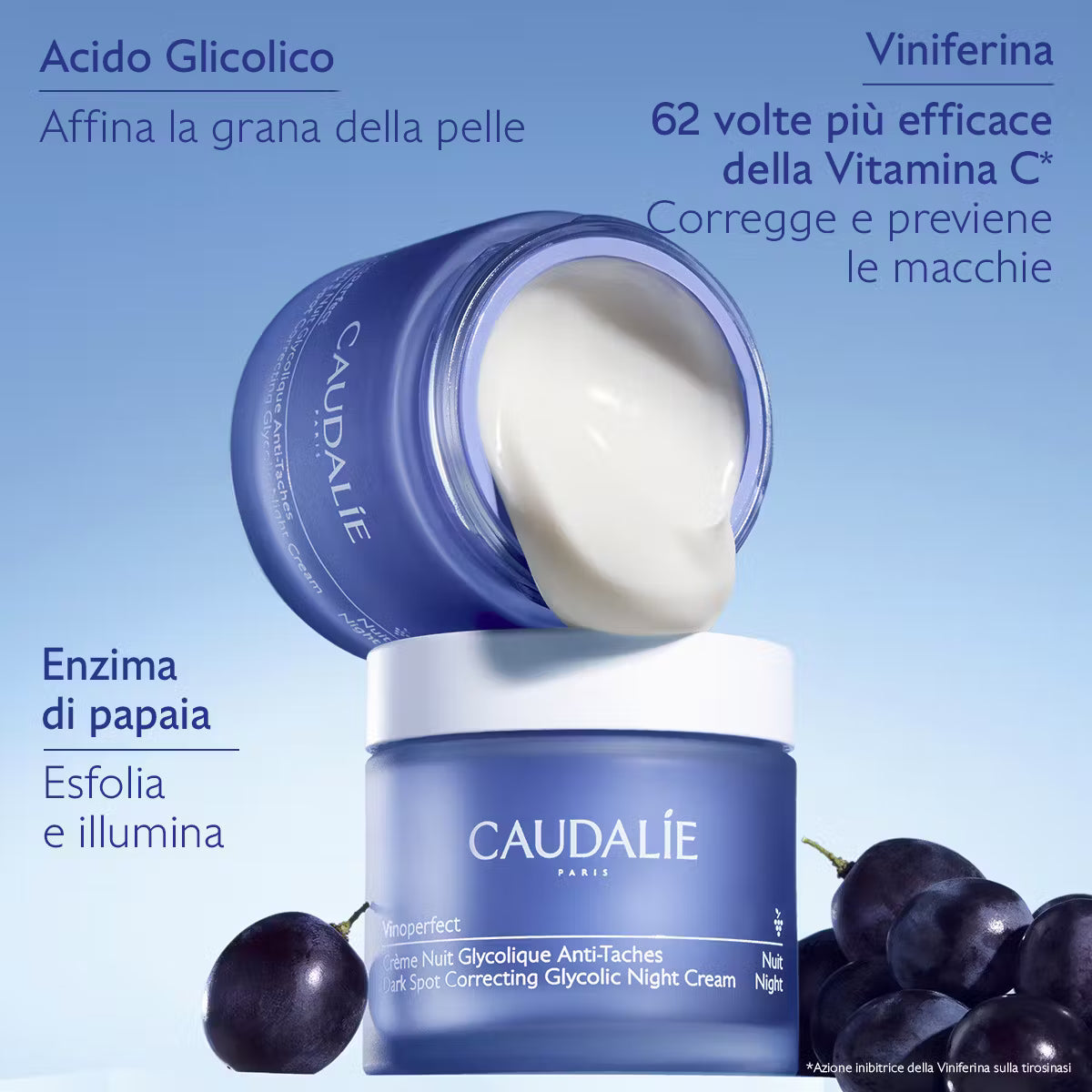 CAUDALIE VINOPERFECT CREMA NOTTE ANTI-MACCHIE 50ML