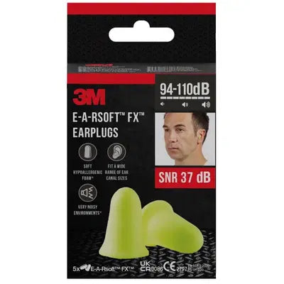 3M INSERTI AURICOLARI MORBIDI EARSOFT TAPPI ORECCHIE 5 PAIA IPOALLERGENICI