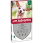 Advantix Spot On Per Cani Fino A 4Kg Soluzione 4 Pipette da 0,4ml Verde ELANCO