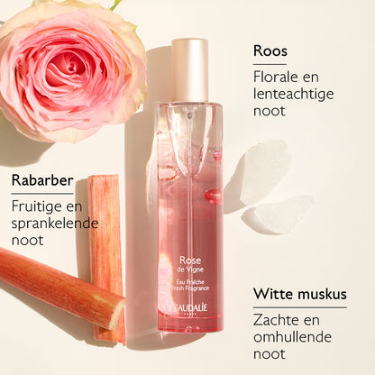 CAUDALIE ROSE DE VIGNE COFANETTO GEL DOCCIA 200ml + PROFUMO 50ml