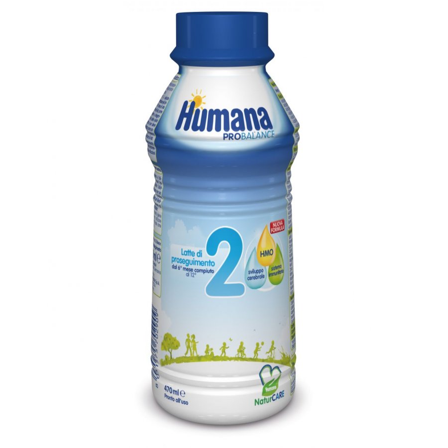 HUMANA 2 470ML PROBAL LATTE LIQUIDO 6-12 MESI