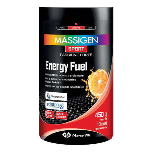 MASSIGEN SPORT ENERGY FUEL 500g - 10 DOSI CICLODESTRINE