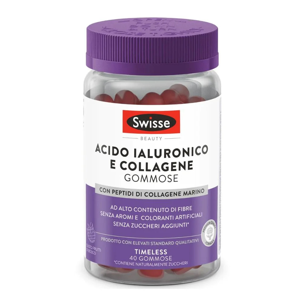 SWISSE BEAUTY ACIDO IALURONICO & COLLAGENE 40 GUMMY