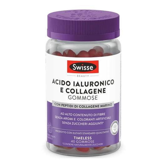 SWISSE BEAUTY ACIDO IALURONICO & COLLAGENE 40 GUMMY