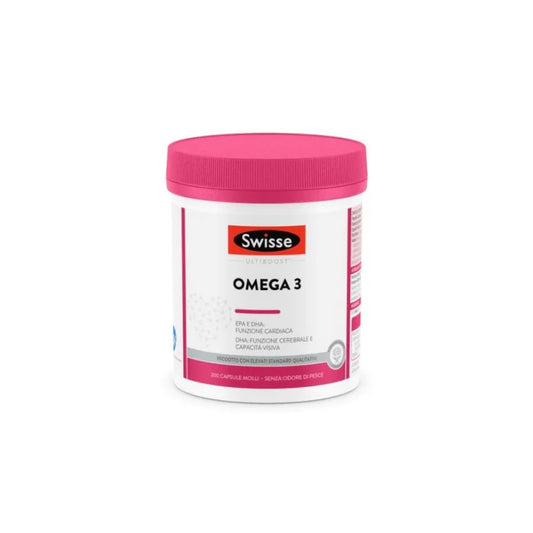 SWISSE OMEGA-3 200 CAPSULE - Integratore Alimentare Cuore e Colesterolo
