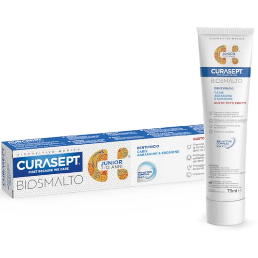 CURASEPT BIOSMALTO DENTIFRICIO JUNIOR 7-12 ANNI 75ML