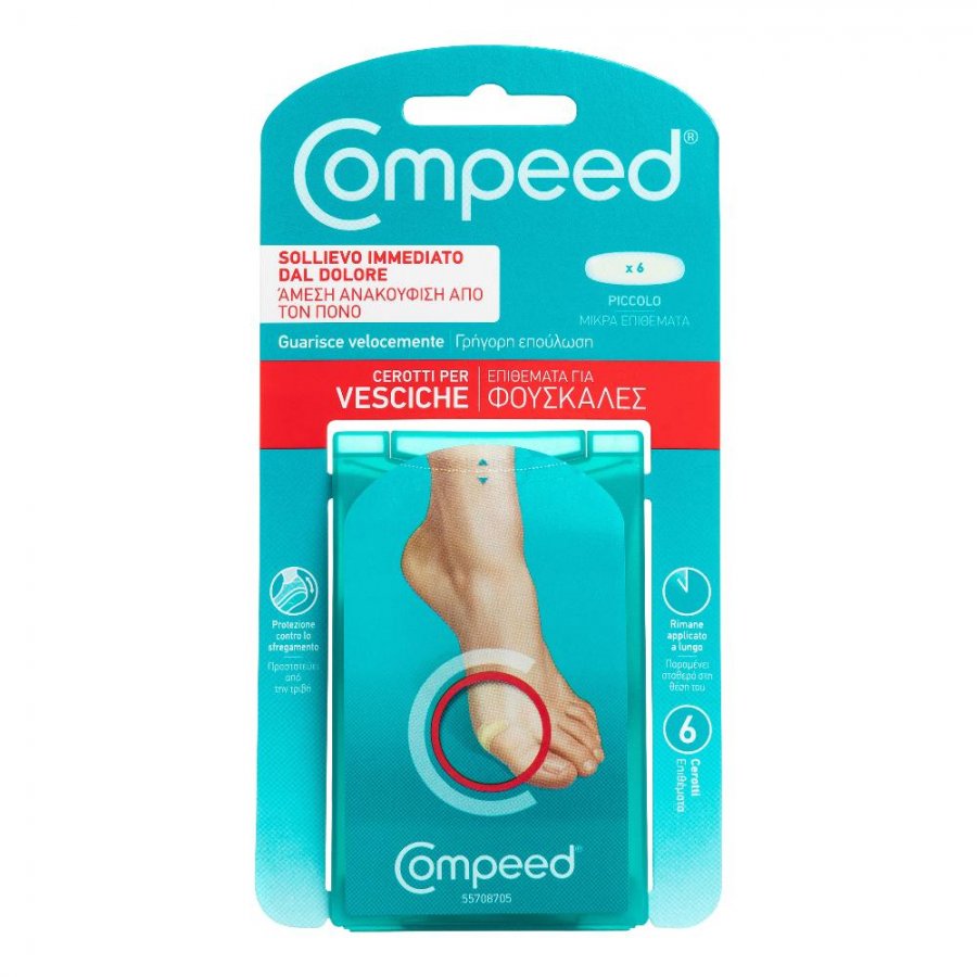 COMPEED CEROTTI VESCICHE PICCOLO 6 PEZZI