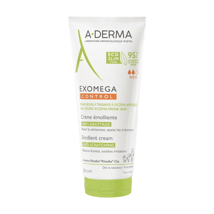 A-DERMA EXOMEGA CONTROL CREMA EMOLLIENTE ANTI-GRATTAGE 200ML