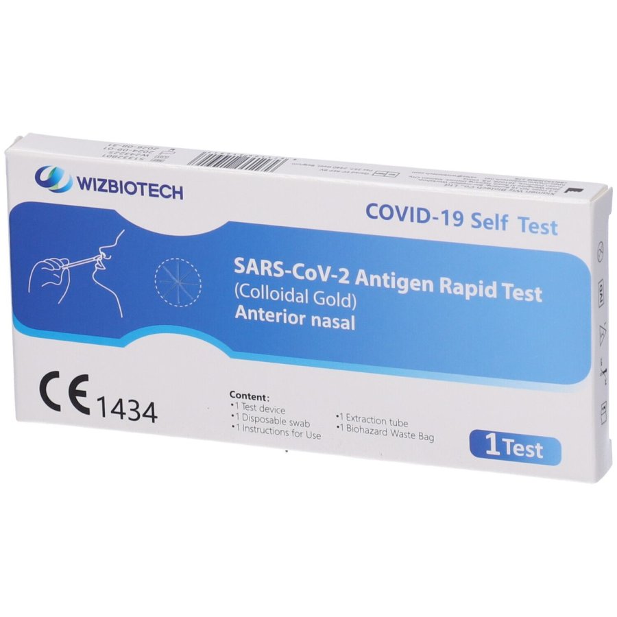 WIZBIOTECH TEST COVID SARS-COV-2 SELFTEST